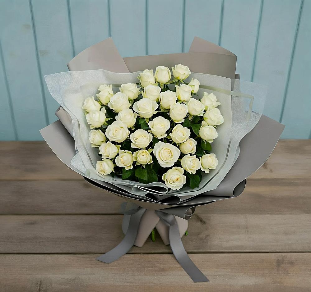Букет Белоснежная нежность в Нагорном