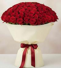 Букет 101 Красная роза Милано #REPLACE_PRED# Нагорном