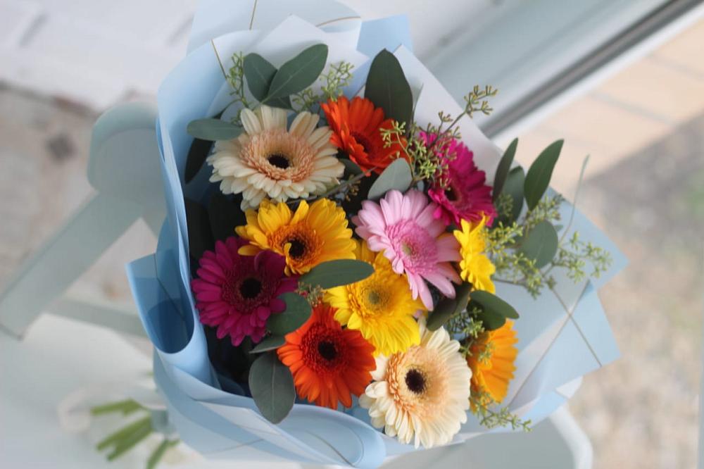 Букет цветов из: Герберы в Нагорном