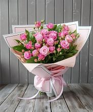 Букет Розовый кустик #REPLACE_PRED# Нагорном