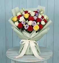 Букет цветов из:  Розы в Нагорном
