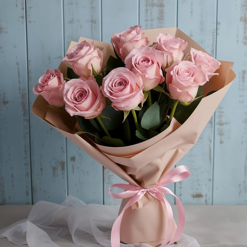 Букет цветов из: Розы в Нагорном