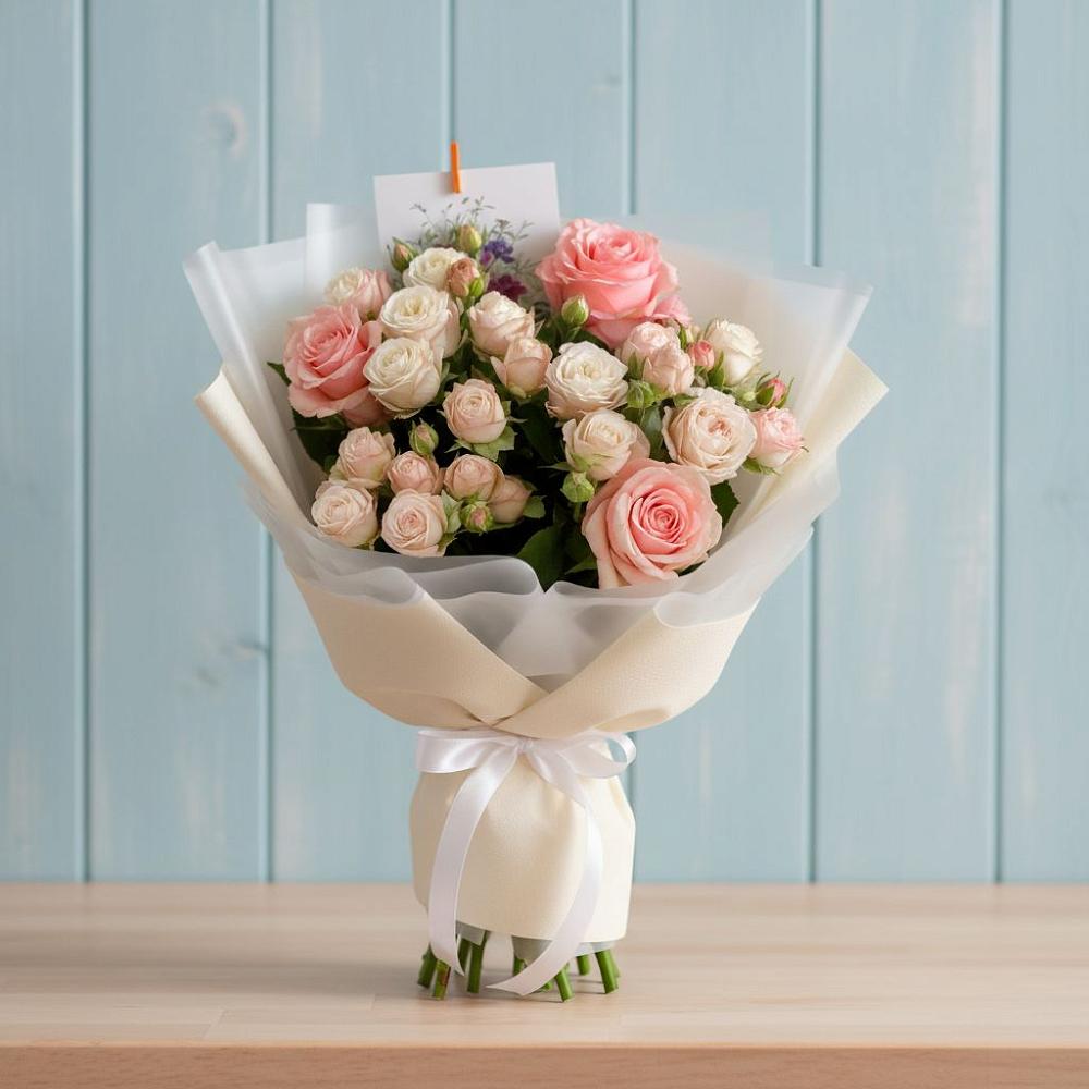 Букет цветов из: Розы в Нагорном