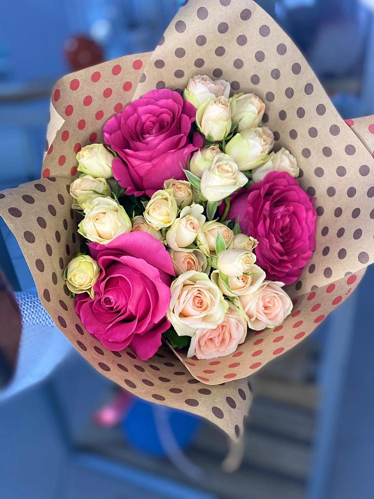 Букет цветов из: Розы в Нагорном