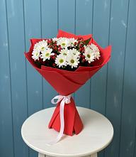 Букет цветов из:  Хризантемы в Нагорном
