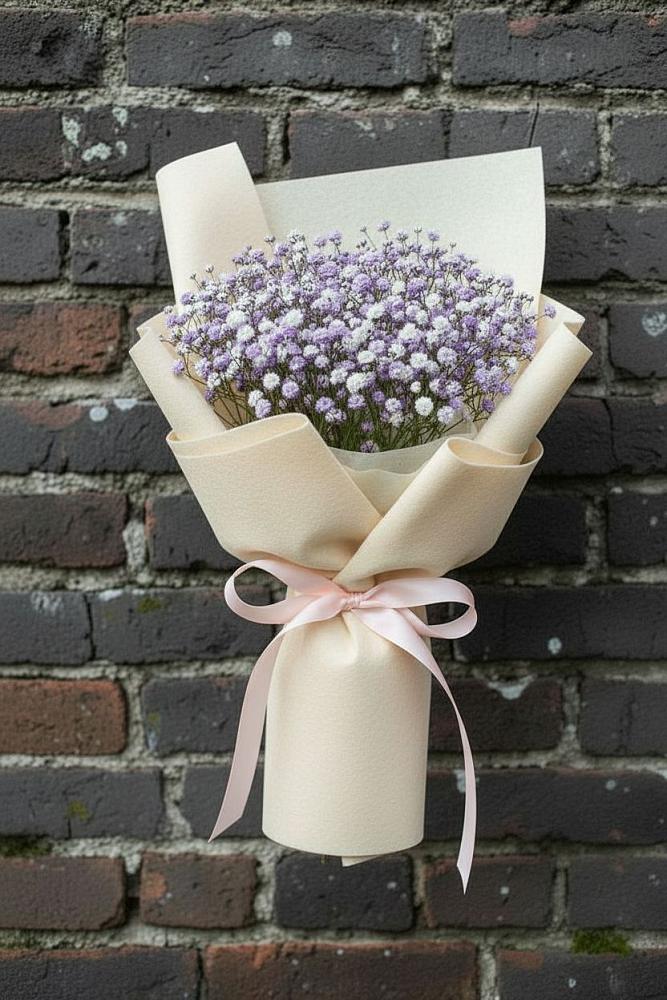 Букет цветов из: Гипсофила в Нагорном