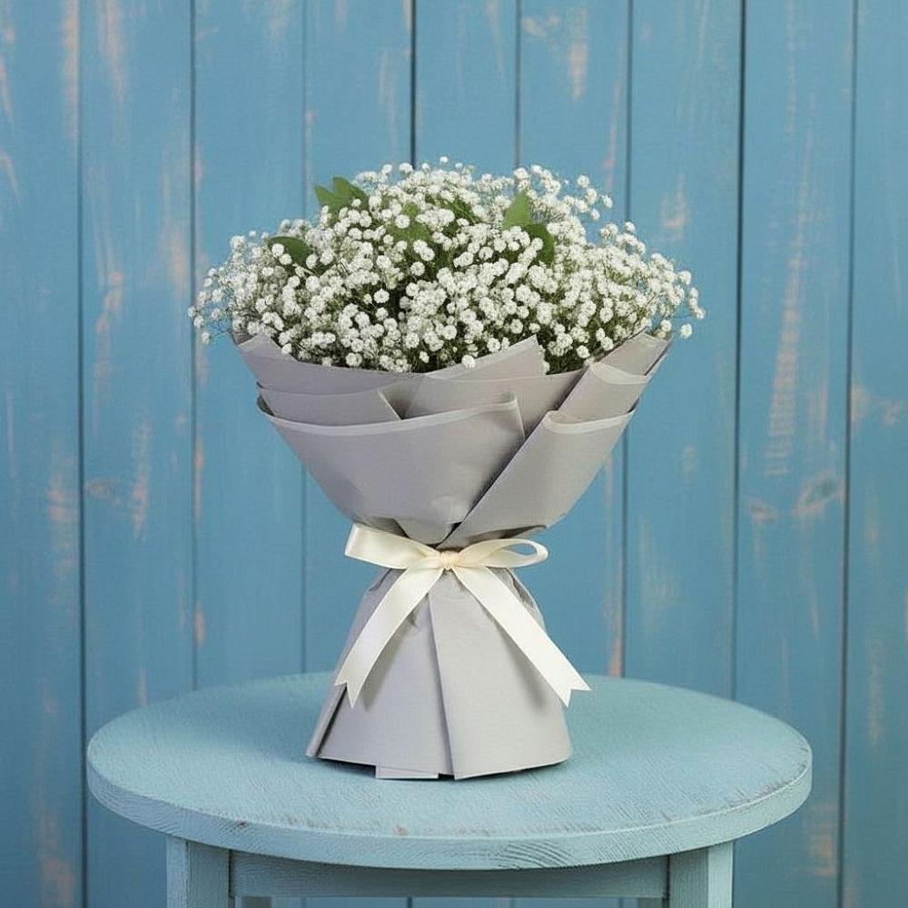 Букет цветов из: Гипсофила в Нагорном