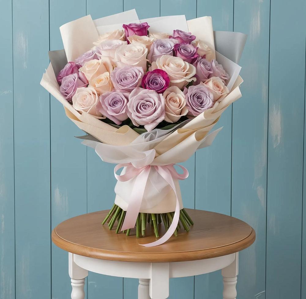 Букет цветов из: Розы в Нагорном