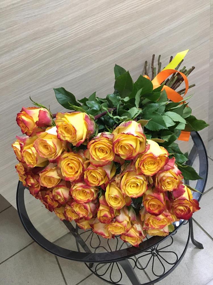 Букет Желтые розы в Нагорном