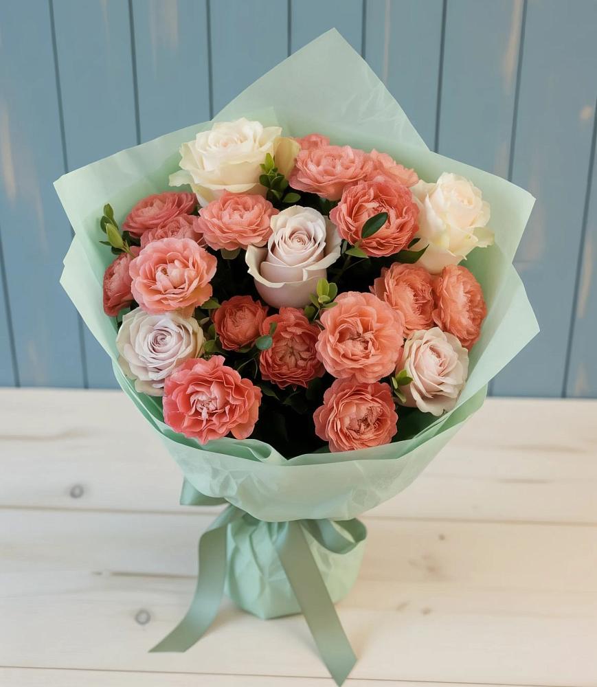 Букет цветов из: Розы в Нагорном