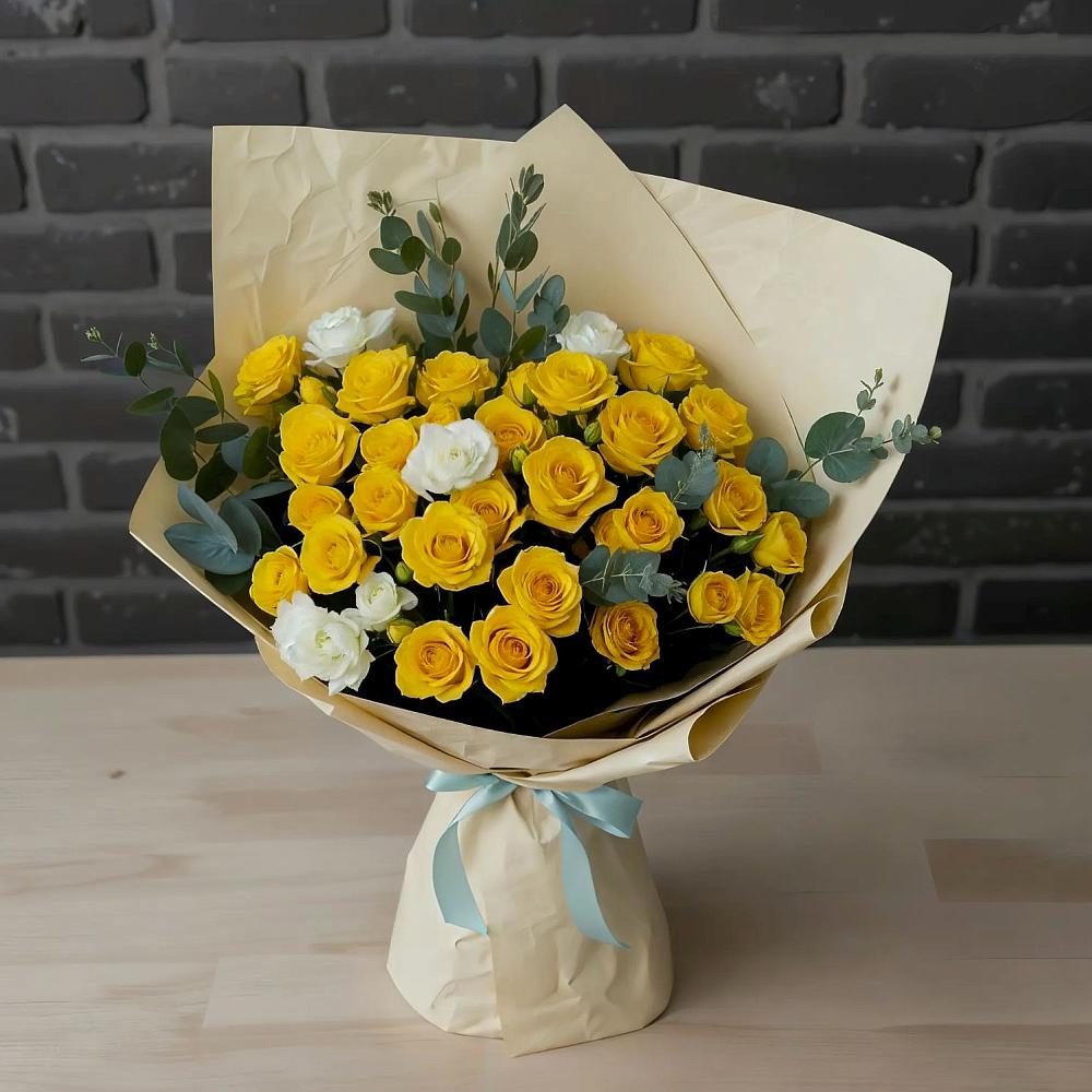Букет цветов из: Розы в Нагорном