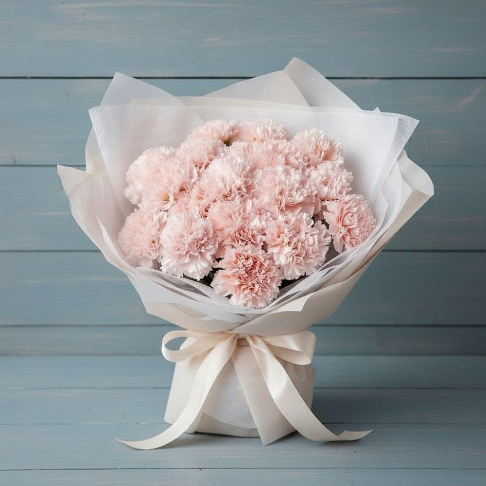 Букет цветов из: Гвоздики в Нагорном