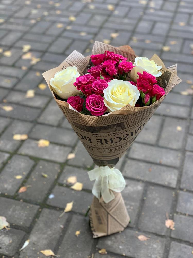 Букет цветов из: Розы в Нагорном